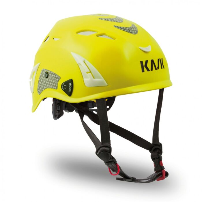 Kask Superplasma Hi Viz Safety Helmet Yellow High Visibility WHE00037.221