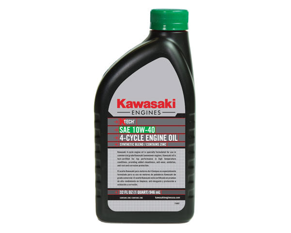 Kawasaki KTECH 4-Cycle Oil SAE 10W-40, 1 qt — Arlington Power