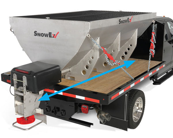 スノーボード helax SnowEx HELIXX Stainless Steel Hopper Spreader 1.5 Cu Yd (11900