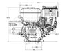 Briggs & Stratton 12V352-0015-F1 Engine 3/4" x 1 13/16" Horizontal Recoil Vanguard CCW Engine 203cc