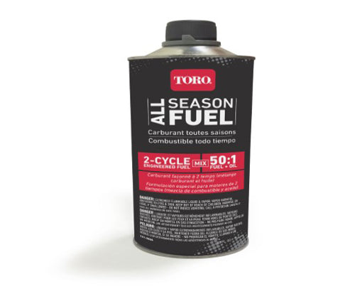 Toro 131-3824 Ethanol Free All Season 2-Cycle 50:1 Fuel - 32 oz