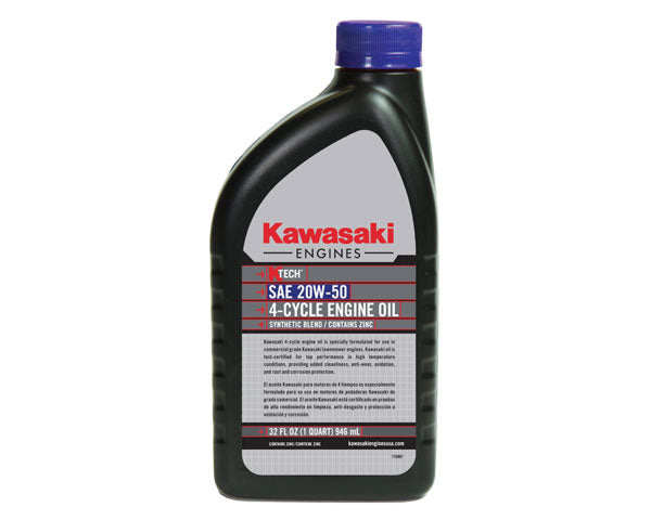 Kawasaki KTECH 4-Cycle Oil SAE 20W-50, 1 qt — Arlington Power