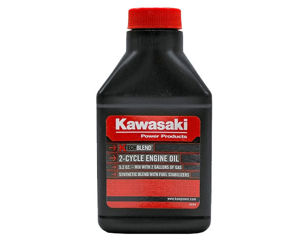 Kawasaki KTECH 2-Cycle Oil, 5.2 oz to 2 Gal