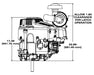 Briggs & Stratton 49E877-0005-G1 1 1-8" X 4 19-64" Vertical Electric Vanguard EFI Engine