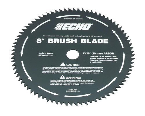 Echo 8" Brush Cutter Blade 25 mm for SRM-410U (69500121432)