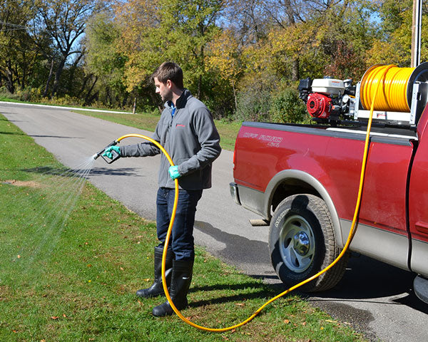 mantis garden sprayer Commercial Space Saver Skid Sprayer 200 Gallon