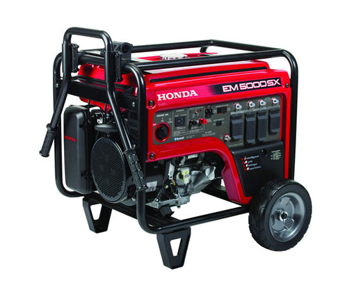 Honda EM5000SX Generator with CO-MINDER 5000 Watt Portable Electric Start (49 State, No California)