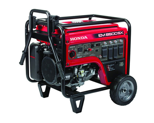 Honda EM6500SX Generator with CO-MINDER 6500 Watt Portable Electric Start (49 State, No California)