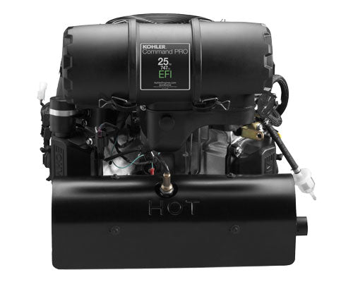 Kohler PA-ECV740-3038 1-1-8" x 4-3-8" Crank Vertical Shaft 25 HP Electric Start Engine