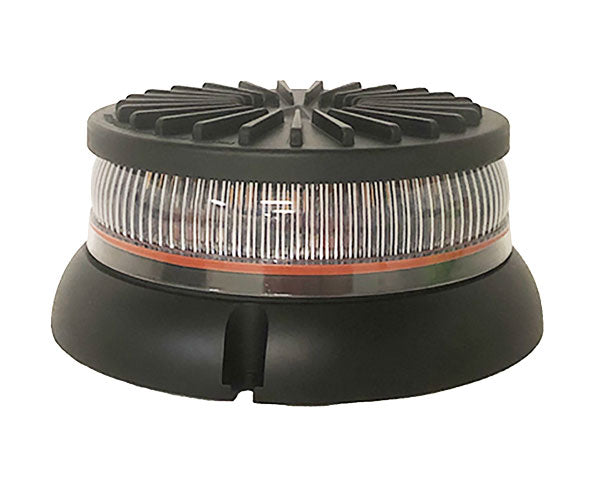 North American Signal LED416LPMX-C-A Max Power 360-Degree LED Magnet Warning Light 6.375"