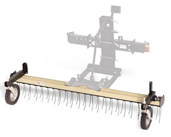 TurfEx MT-600 Thatch, Groom N Sweep Dethatcher, 60" ZT Attachment (Mounts Sold Separately)