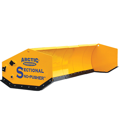 Arctic Sectional HD-11.5 Sno-Pusher Heavy Duty Snow Pusher 11.5 ft