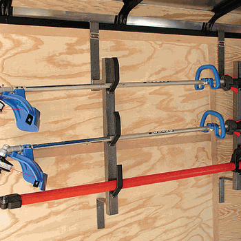 Rack'Em 6-Hook Multi-Tool Rack for Enclosed Trailers RackEm Trailer Cargo  Organizers RA-7