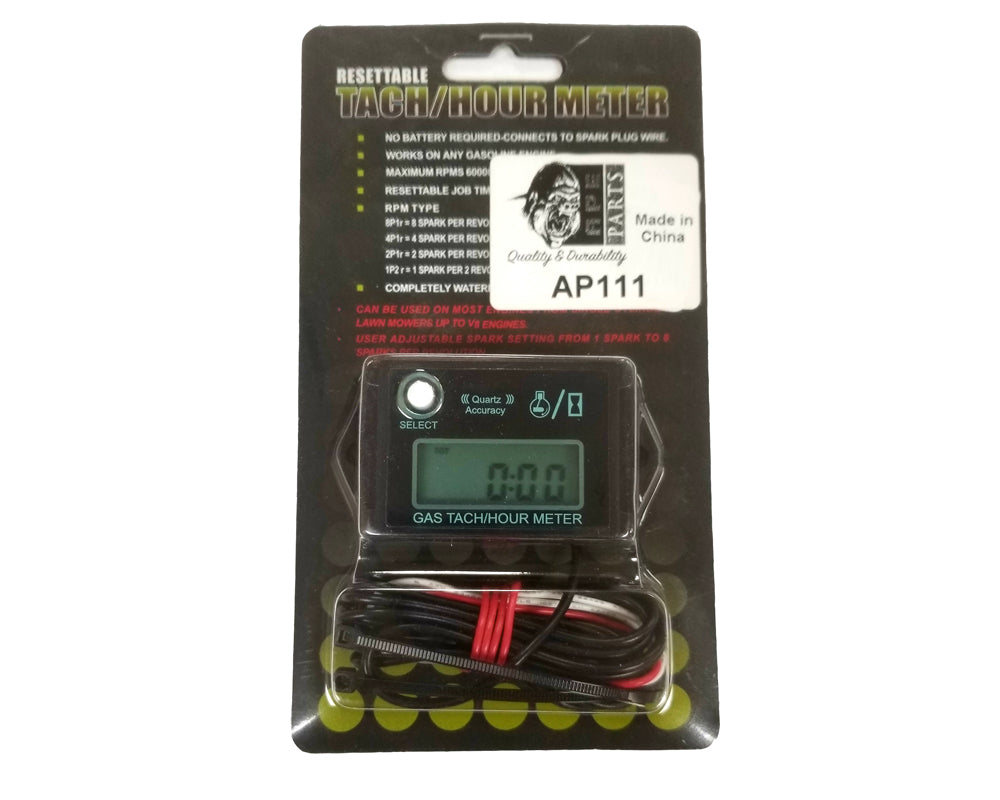 myhrページ Laser Replacement Resettable Tach/Hour Meter 97958 APE Partz AP111